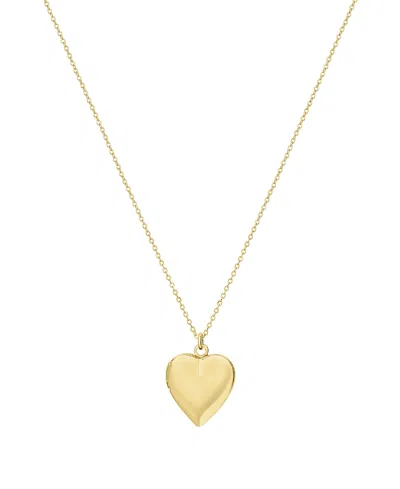 Set & Stones Roxy Heart Locket Necklace In Gold