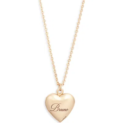 Set & Stones Roxy Personalized Locket Necklace In Gold