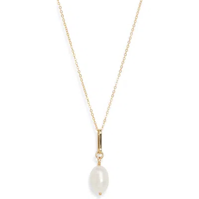 Set & Stones Sadie Freshwater Baroque Pearl Pendant Necklace