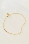 Set & Stones Something Blue Anklet In Gold