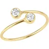 Set & Stones Stevie Adjustable Ring In Gold