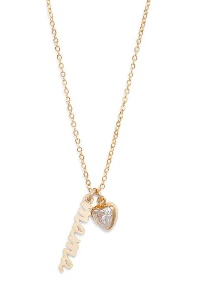Set & Stones Vivienne Mama Pendant Necklace