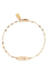 Set & Stones Wifey Banks Bracelet In Gold