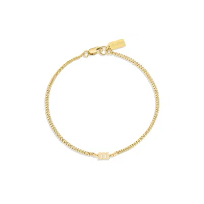 Set & Stones Angel Numbers Bracelet In Gold