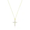 Set & Stones Women's Gold Asher Cross Necklace In Gold