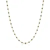 Set & Stones Women's Gold / Black Kaz Necklace - Black In Gold
