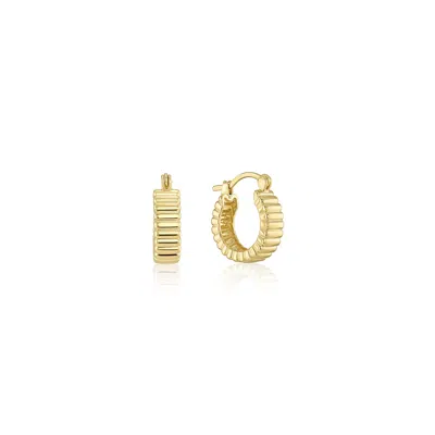 Set & Stones Women's Gold Jules Hoops