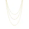 Set & Stones Women's Gold Kennedy Layered Necklace In Gold