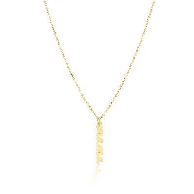 Set & Stones Women's Gold Mama Charm Necklace In Neutral