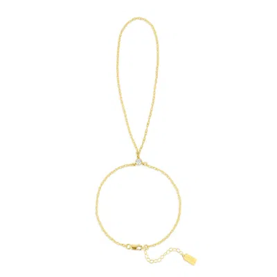 Set & Stones Women's Gold Teagan Hand Chain