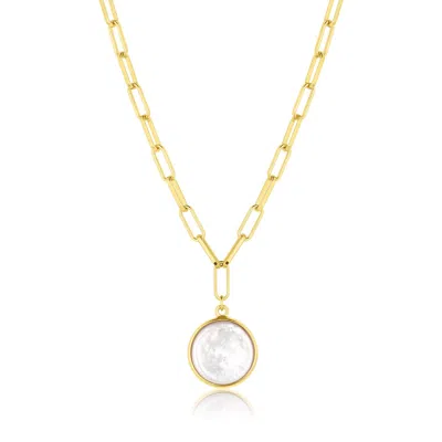 Set & Stones Women's Gold / White Capri Necklace