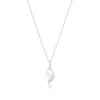 Set & Stones Women's White / Silver Adelle Necklace - Silver In Silver