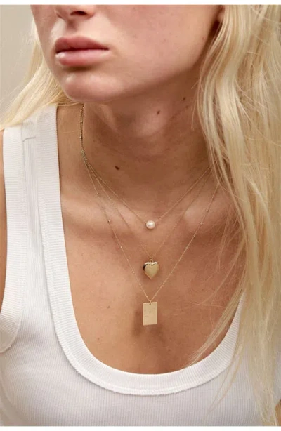 Set & Stones Zodiac Constellation Pendant Necklace In Silver - Virgo