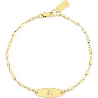 Set & Stones Zodiac Sign Bracelet In Gold