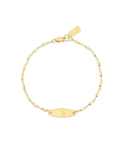 Set & Stones Zodiac Sign Bracelet In Gold