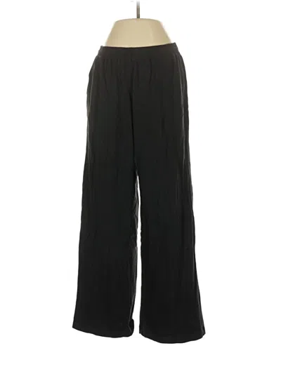 Pre-owned Set Casual Pants In Black