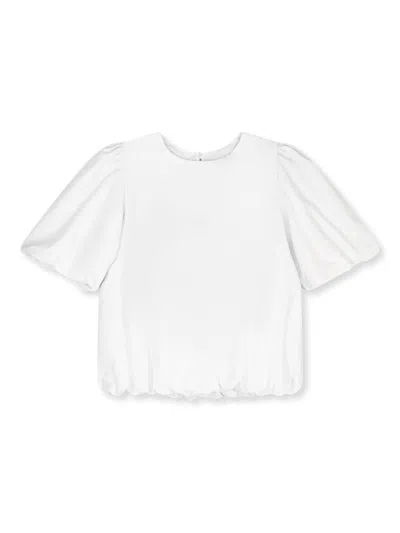 Set Proper Kids' Girl's Emma Blouse In Winter Park White