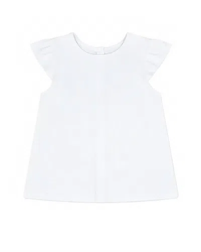Set Proper Kids' Girls Helen Angel Sleeves Blouse In White