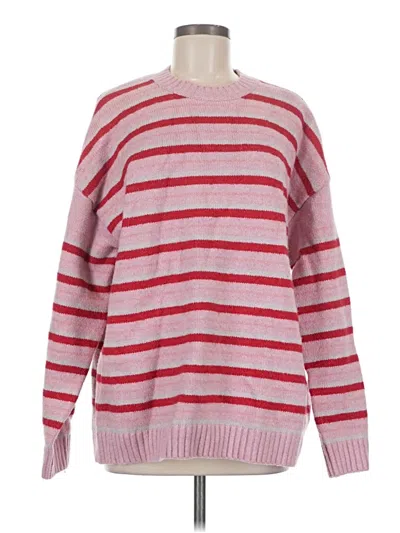 Pre-owned Set Pullover Sweater In Pink