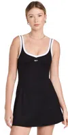 Set Sportbody Sweetheart Dress Onyx In Onyx