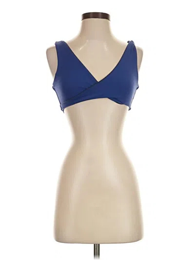 Pre-owned Set Sports Bra In Blue