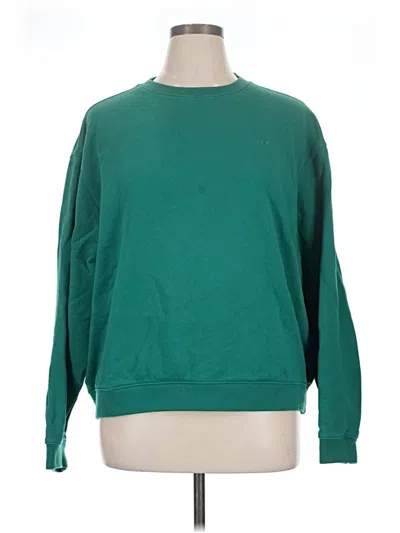 Pre-owned Set Sweatshirt In Green
