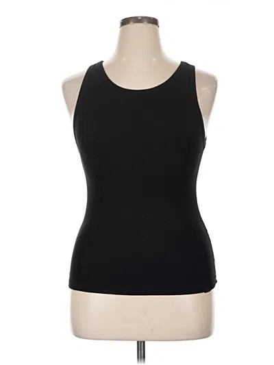 Pre-owned Set Tank Top Black Halter Neckline Tops