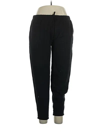 Pre-owned Set Track Pants In Black