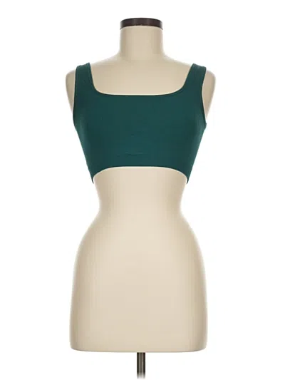 Pre-owned Set Tube Top Green Strapless Neckline Tops