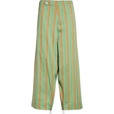 Setchu Apron Stripe Pants In Multi