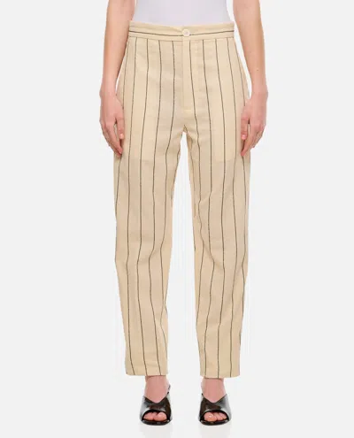 SETCHU BEIGE HIGH WAIST PANT