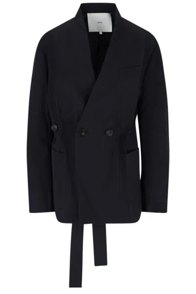 Setchu Blazer Jacket In Blue