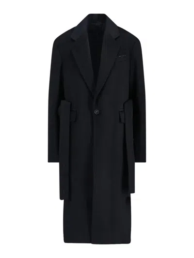 Setchu Single-breasted Cashmere Blazer In Black