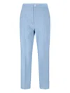 Setchu Button-fastening Pocket Trousers In Blue
