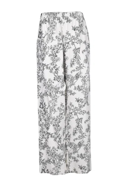 Setchu Cargo Pants - Beige/black In White