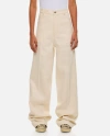 Setchu Wide-leg Jeans In White