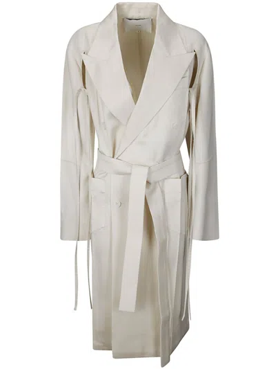 Setchu Geisha Coat In White
