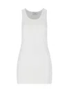 Setchu Logo Mini Dress In White
