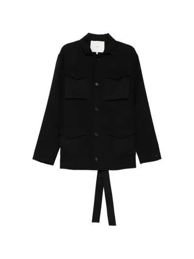 Setchu Origami Jacket In Black