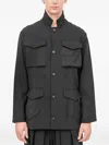 Setchu Origami Safari-style Jacket In Black