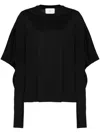 Setchu Origami T-shirt In Black