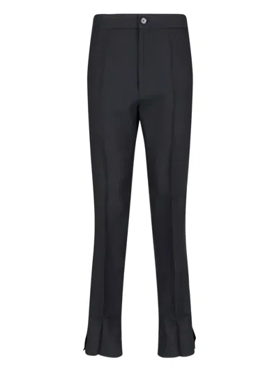 Setchu Split Cuff Trousers In Black