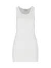 Setchu Logo Mini Dress In White