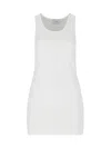 Setchu Logo Mini Dress In White