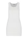Setchu Logo Mini Dress In White