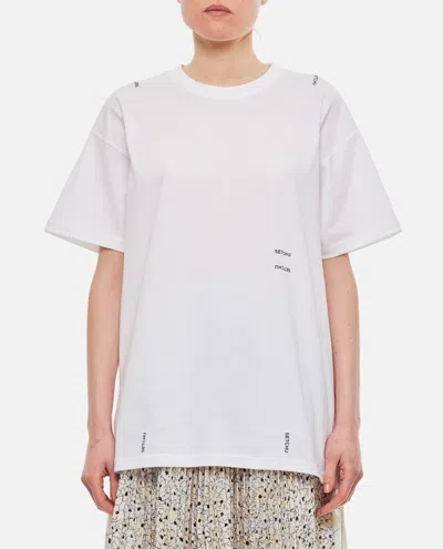 Setchu Origami T-shirt In White