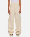 Setchu Wide-leg Jeans In White