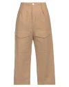 Setchu Woman Pants Camel Size 3 Virgin Wool, Polyamide, Cashmere, Elastane In Beige
