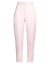 Setchu Woman Pants Pink Size 1 Wool, Viscose In Pink