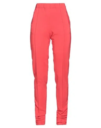 Setchu Woman Pants Red Size 2 Polyester, Elastane